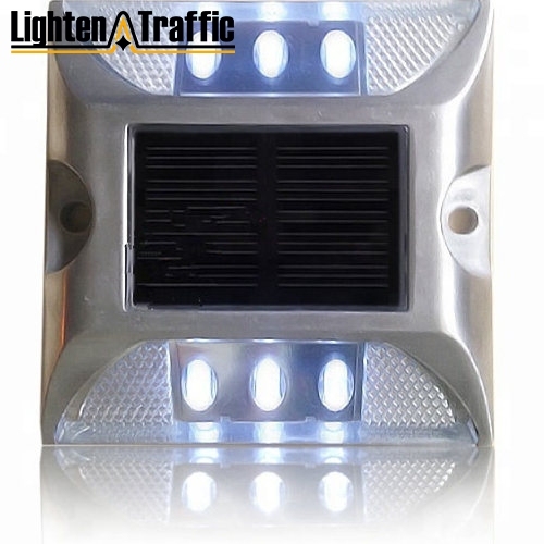 Solar Aluminum Cat Eye Road Stud from Lighten Traffic