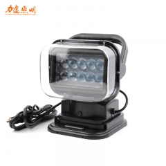 360 Degree Remote led Search Light/ led Work Light/ 12v High Power Led Searchlight