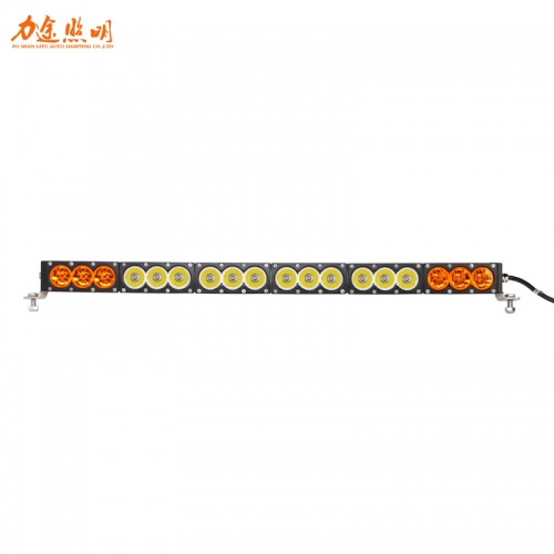 Arc Dual Control Curved Driving/Combo Beam Amber/White LED Light Bar (30", 40", 50", 60")