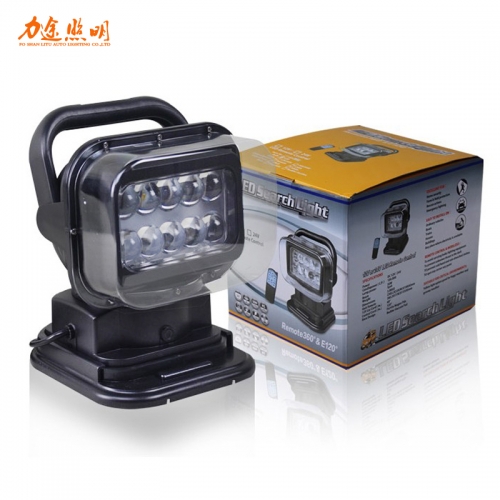 360 Degree Remote led Search Light/ led Work Light/ 12v High Power Led Searchlight