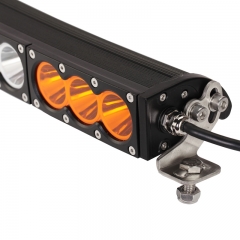 Arc Dual Control Curved Driving/Combo Beam Amber/White LED Light Bar (30
