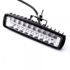 Led car dual color strip light 18w