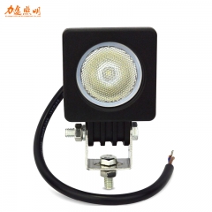 10w square LED working light for motorcycle and car