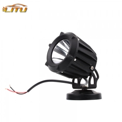 LED Driving Light,Cree 25W 6000K Spot Beam Round LED Work Light Pod lights Work Lamp for Off Road 4x4 Pickup Truck Motorcycle Jeep SUV Truck Boat Tractor