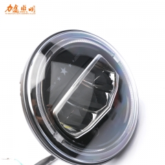 Hot Selling 7inch round 40W offroad headlight Driving Fog Lights for JK LJ CJ Harley JL tractor led work light DRL running