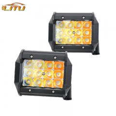 Manufacturers direct sales of new 36W three-eye three-row LED working lights highlight engineering lighting auxiliary spotlights