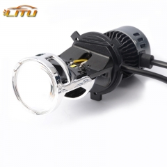 LITU Auto Lighting System 70W LED Headlight HD Lens H4 Head Lamp