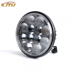 Litu lens LED circular 12 beads modified headlights 36w headlights car highlight headlights