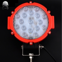 LITU 7 inch 51W LED Driving Lights Round LED Pods Light for Offroad Truck Tractor