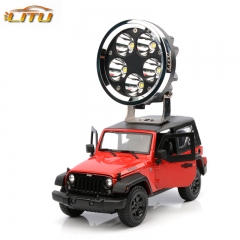 LITU 4 inch 50W Round LED Driving Lights LED Pods Lights for Offroad Truck Tractor