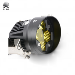 Litu 2021 new IP67 waterproof 40w car led work light 6000K white 24v work light highlight led car fog light