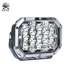 优质12v 24v led日光灯7英寸大功率工作灯IP68防水96w汽车配件适用于Toyota SUV 4X4