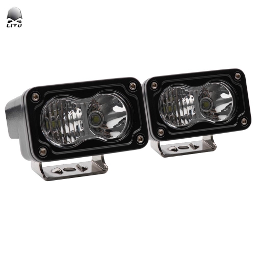 High quality 20w spot light motorcycle lens headlight car driving led tractor work lights