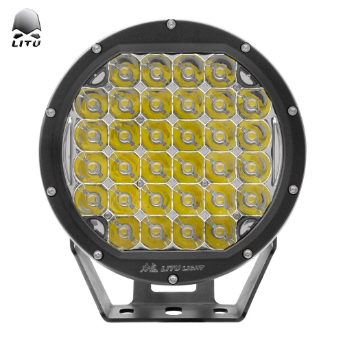 High Power 9 Inch 105W LED Spotlights Round Light Car Led driving light Offroad Work light led For Universal