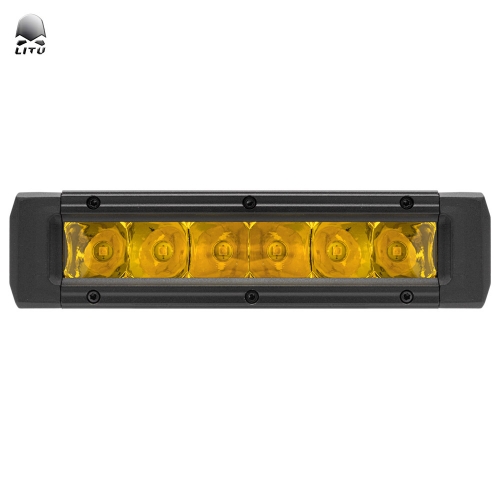 Light Bar Of Single Row 30w Led Driving Light 6 Inch Led off road Bar Led Light Bars FOR CAR 2016 2018 2019 2020 TURCK JK