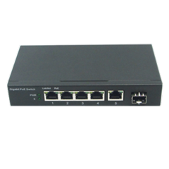 Full Gigaibt Unmanaged 4 8 16 24 port PoE switch