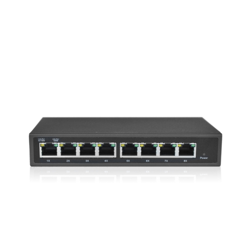 8 port Full Gigaibt Unmanaged PoE switch