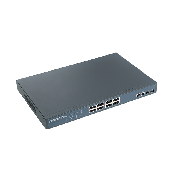 16-Port 10/100M Web Managed POE Switch With 2 Uplink Gigabit combo port  