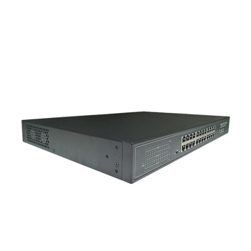 24-Port 10/100/1000M PoE Swtich With 2 gigabit SFP Port