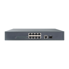 8-Port 10/100M POE Switch With Uplink 1 Gigabit RJ45 port+1Gigabit SFP port