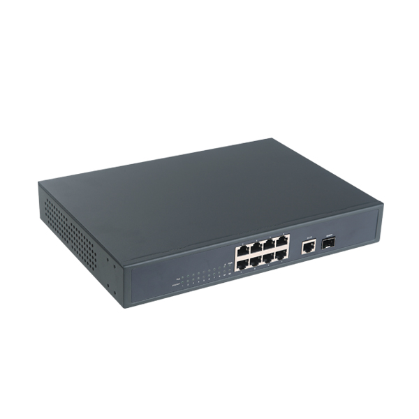 8-Port 10/100M POE Switch With Uplink 1 Gigabit RJ45 port+1Gigabit SFP port