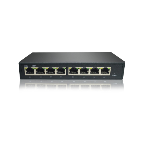 Manag8- Port 10/100/1000Mbps Ports Webed POE Switch