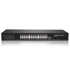 FTTx gigabit Managed Reverse 8 16 24 port poe switch Managed Series ( IGMP, QOS, VLAN , RSTP ,SNMP)