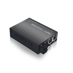 1 Fiber Port 2 Ethernet RJ45 Gigabit POE Media Converter