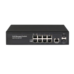 L2 8-port Managed Full Gigabit Poe Switch