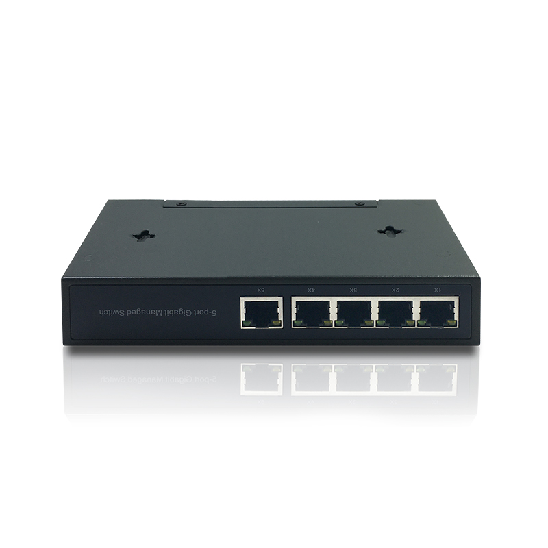 5-Port 10/100/1000BASE-T Gigabit Web Managed Ethernet Switch