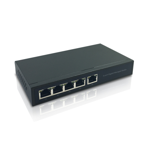 5-Port 10/100/1000BASE-T Gigabit Web Managed Ethernet Switch