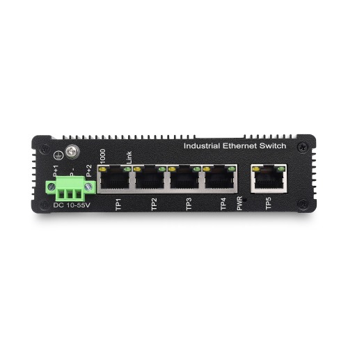 Unmanaged 5-Port Gigabit Industrial POE Switch