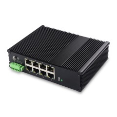 Unmanaged 8-Port Gigabit Industrial POE Switch