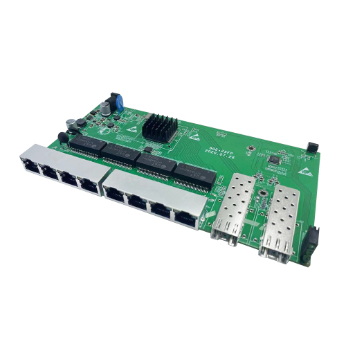 8 port 10/100/1000M Ethernet Reverse PoE Switch With 2 SFP Port