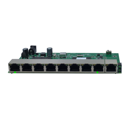 9-port 10/100M with a Gigabit Port Reverse PoE switch