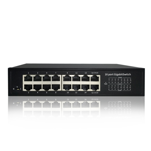 10/100/1000Mbps 16-Port Gigabit Desktop Switch