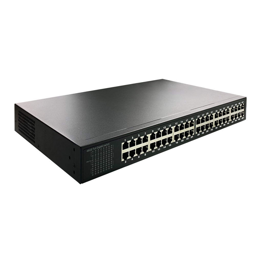 10/100/1000Mbps 48-Port Gigabit Rackmount Switch