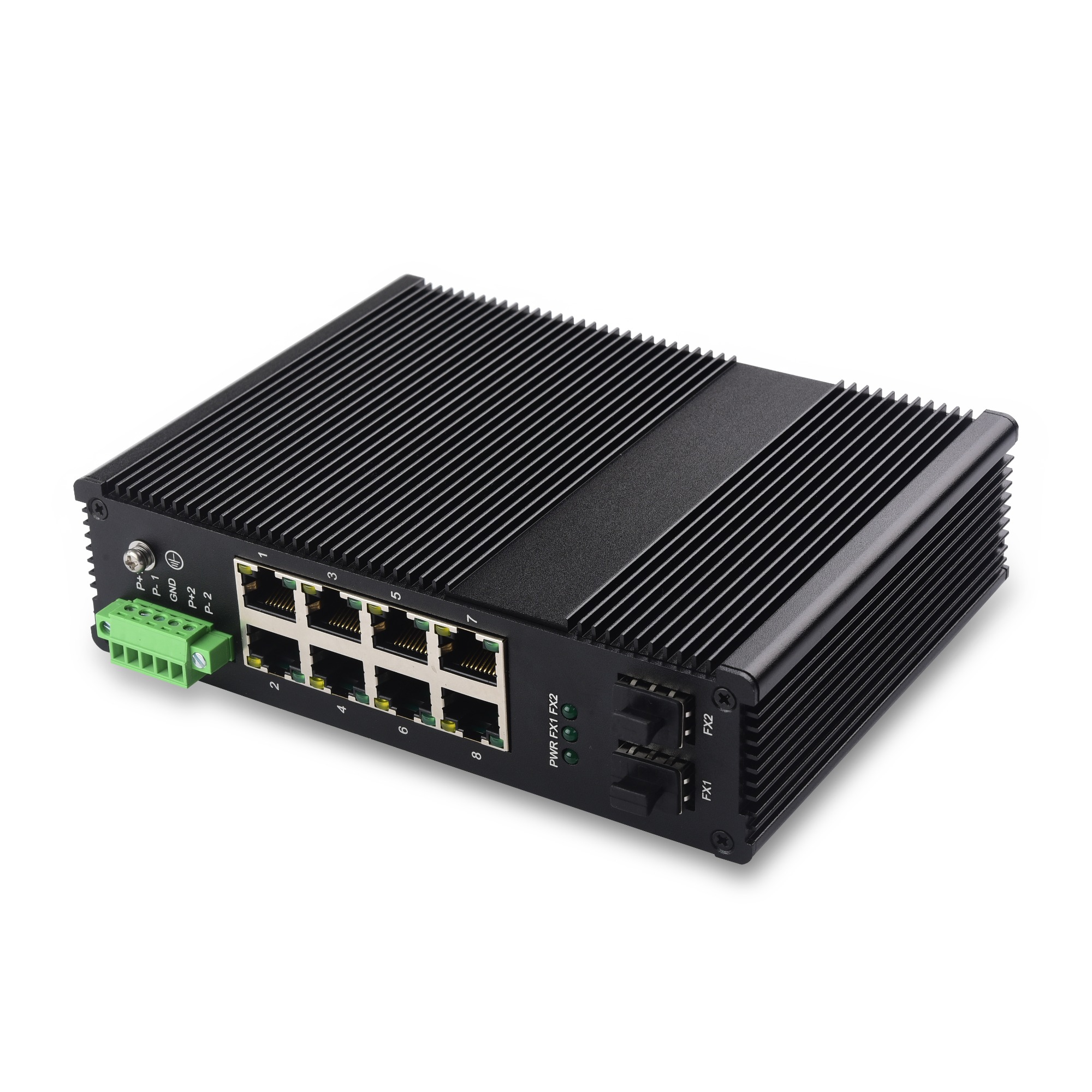 8 Ports Gigabit Unmanaged Industrial Ethernet Switch