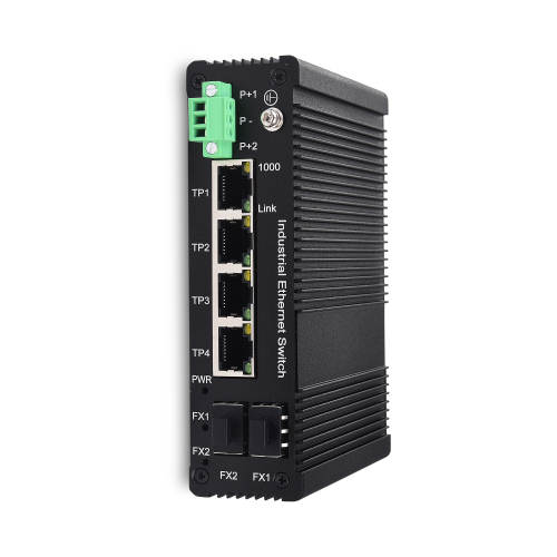 4 Ports 1000Mbps Gigabit Industrial Ethernet Switch