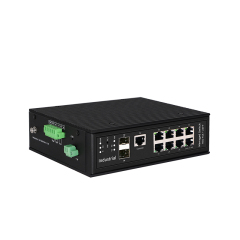 Industrial 8-Port +2 SFP Slots Gigabit Managed Switch