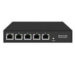 Unmanaged Full Gigabit 2.5g Poe Network Switches 5 Port