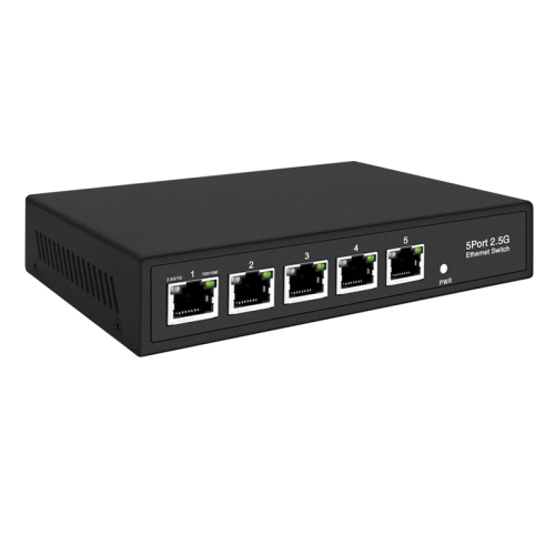 Unmanaged Full Gigabit 2.5g Poe Network Switches 5 Port