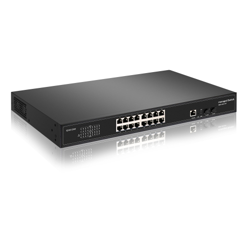 Layer2  Managed Switch 16-port 10/100/1000T +2-port 10/100/1000X SFP  