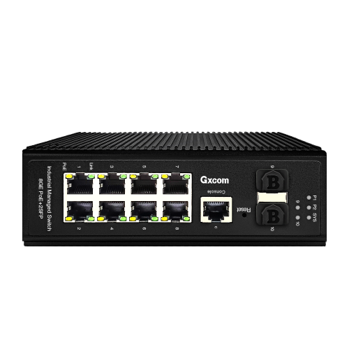 8 Ports Gigabit L2-Managed Industrial Poe Switch