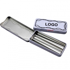 Metal Cigarette Case with divider, Metal Cigarette Tin