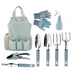 9pcs garden tool kit Garden hand tote garden tool bag