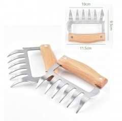 Metal Meat Claws wood meat claw Meat Shredder