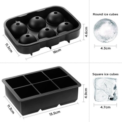3D cocktail Silicone ice cube ice tray mold