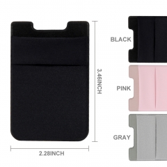 Phone Wallet,Card Holder for Back of Phone Stick on Phone Case Great Storage Compatible with Phone