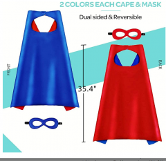 Superhero Capes and Masks for Teenagers and Adult